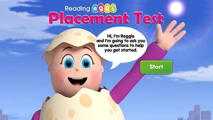 ABC Reading Eggs placement test