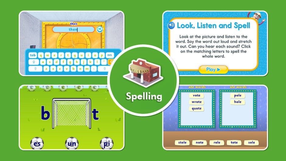 Spelling Programs for Kindergarten–2