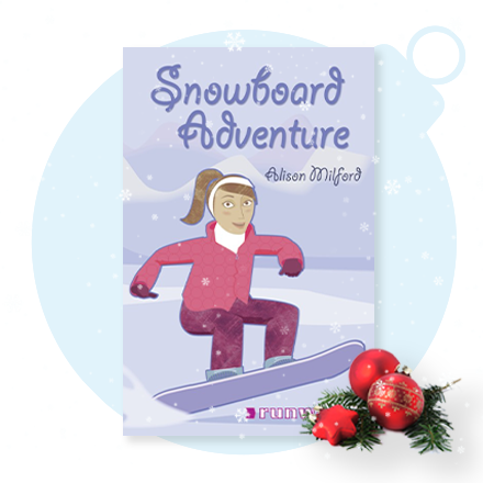 'Snowboard Adventure' Book in the Reading Eggs Library