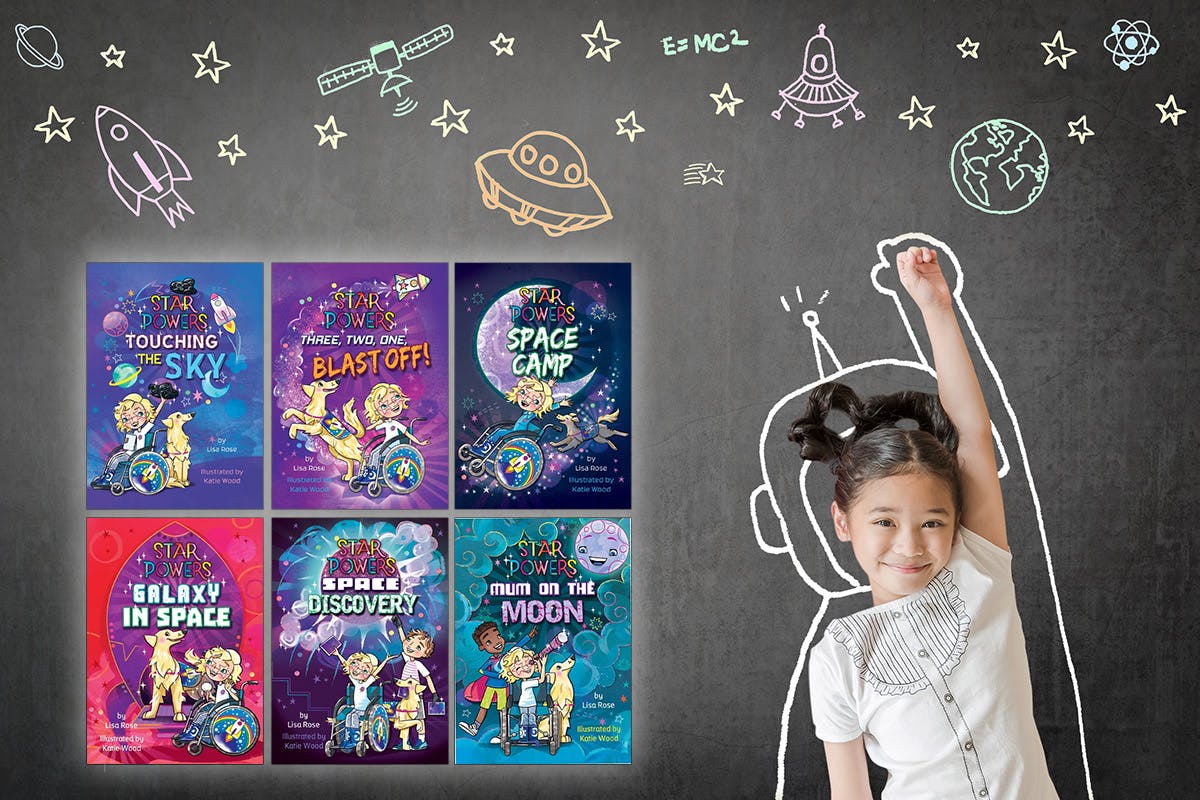 Find more inclusive books about space in the Star Powers series.