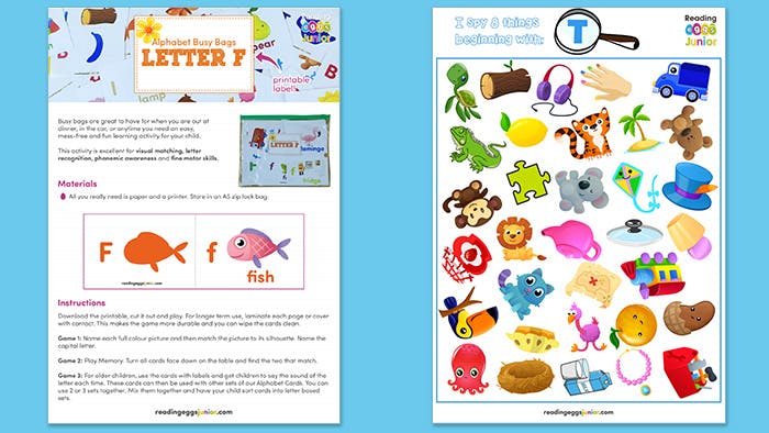 home learning worksheets
