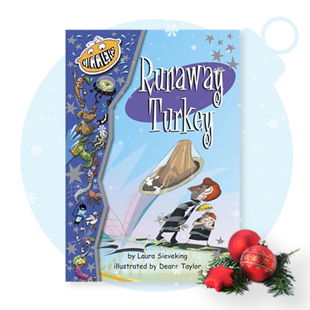 'Runaway Turkey' Book in the Reading Egg Library