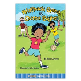 Wolfpack Gang is Outta Sight kids' chapter book about soccer