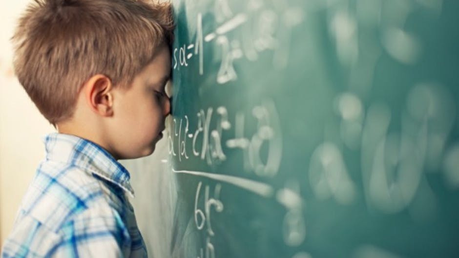 help child with maths anxiety