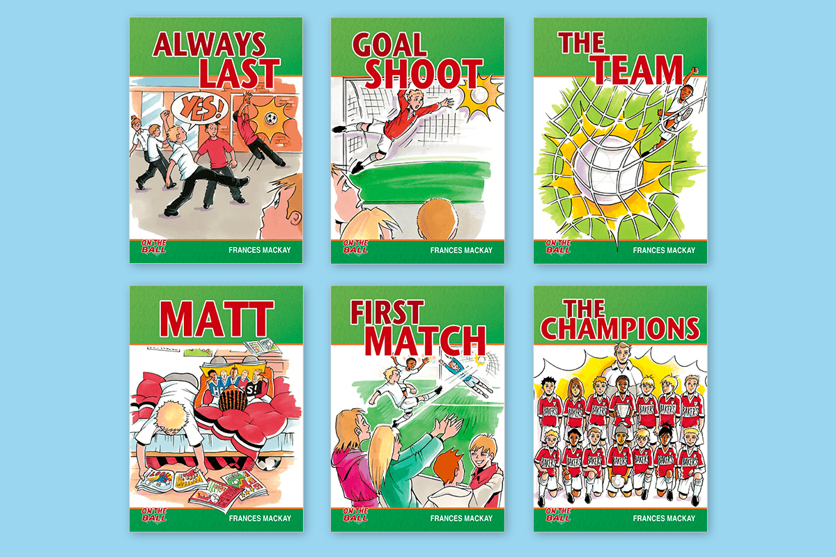 On the Ball soccer book series for kids in the ABC Reading Eggs Library