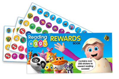 Reading eggs rewards book