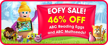 ABC Reading Eggs and ABC Mathseeds EOFY Discount Offer