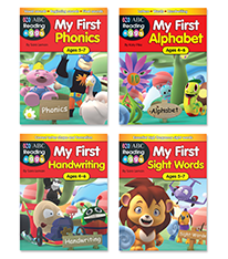 ABC Reading Eggs My First Activity Book Pack