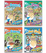 Reggie and Friends Water Book Pack