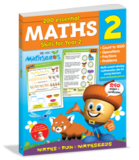 200 Essential Maths Skills for Year 2 Workbook